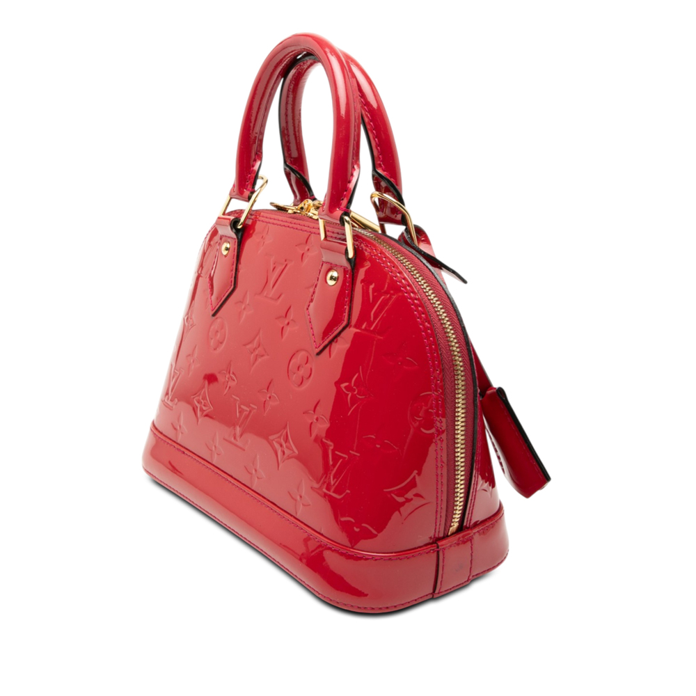 Pre-Loved Louis Vuitton Monogram Vernis Alma BB - Picture 2 of 7